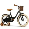 HUFFY Vintage 16 otroško kolo s košaro in pomožnimi kolesi, črne barve