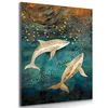 Slika kiti v čarobnem oceanu - 80x120