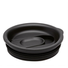 Lid for thermally insulated mugs, size S, plastic, Press-in, Black - H