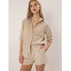 Trendyol Milla ženska košulja Twoss25Go00096, taupe-bež