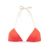 Copenhagen Studios Bikini zgornji del kremna/oranžna
