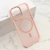 Futrola silky magsafe ii za iphone 17 (6.3) roze ( F122817 )