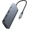 USB-C Data Hub 8u1 sivi