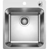 BLANCO Sudopera Supra 400-IF/A R12, 440x500x175mm, Siva