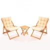 Hanah Home MY005 Baštenski set stolice i stočić, Bež