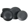 Creatable Jedilni Servis Lava Stone Black, 18-Delni