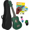 Cascha Soprano Ukulele Bundle Green