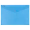 Fascikla koverta s dugmetom A4 pp Donau 8544001PL-10 providno plava