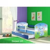 Deciji krevet ACMA II 180x80 F + dusek 6 cm BLUE27