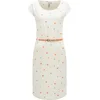 Ragwear Poletna obleka Lilithe Youmodo slonovina/svetlo zelena/temno oranžna/roza
