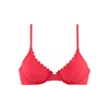 LASCANA Bikini zgornji del Scallop, rdeča