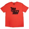 Thin Lizzy Logo Red L Majica