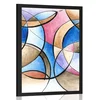 Plakat abstraktna slika oblik - 30x45 no frame