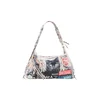 Desigual Torba za čez ramo kremna / melona / črna