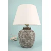 Opviq Stona lampa YL687, 30x20x42 cm, IP20, Belo-siva