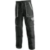 Canis Radne pantalone do struka luxy josef crno-sive vel.58 ( 55186 )