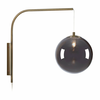 DIONE ZIDNA SVJETILJKA SMOKE/ANTIQUE BRASS E14