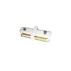 Konektor za svetiljke u šinskom sistemu CONNECTOR RS WHITE — ravni tip