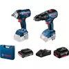 BOSCH Set GDS 18V-400+GSB 18V-50+1X2.0+1X5.0