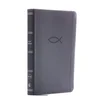 NKJV, Thinline Bible Youth Edition, Leathersoft, Gray, Red Letter, Comfort Print