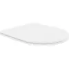 Mexen deska s počasnim zapiranjem slim, duroplast, bela mat - 39740001