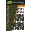 Naturals Size 7 Lead Clips & pegs (CAC829)
