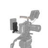 Priključna plošča za baterijo SmallRig V Mount (osnovna različica) z dvojno objemko za palice 3498