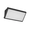 LED spoljašnje zidno svetlo 12W/230V 6400K IP65 crno