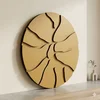 Core Gold - 50 x 50 Gold Decorative Framed MDF Painting