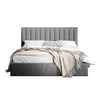 Postelja Beloit 108 Zakonske, Siva, 140x200, Blago, Posteljno dno, 152x219x118cm