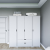 Hanah Home Ormar Duru 1600-023, 170x183x45 cm, Bijela