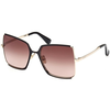 Max Mara Weho MM0070-H 32F ONE SIZE (58) Črna/Rjava