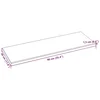 Zidna uzglavlja 12 pcs Crna 90 x 30 cm tkanina