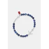HUGO zapestnica moška iz nerjavečega jekla z lapis lazuli E-BEADS5-BRA