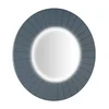 SAPHO Krožno LED Osvetljeno Ogledalo LUMIRO STRIP z Okvirjem o 75cm, Siena