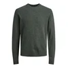 JACK & JONES Pulover temno zelena