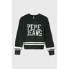 Otroški pulover s primesjo volne Pepe Jeans zelena barva