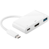 MicroConnect Večportni adapter MicroConnect USB-C hub 0,20 m
