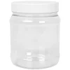 GS OKROGLI KOZAREC 1L 1000ML ZA KONZERVIRANJE S POKROVOM, PROZOREN