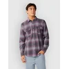 Rip Curl Count Flannel Shirt charcoal grey
