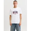 JACK & JONES Majica JJAERO temno zelena/rdeča/črna/bela