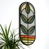 Aberto Design Zidna dekoracija ART061v2, 53x22x2 cm, Šarena