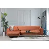Atelier del Sofa Ugaona garnitura 96x85x287cm Smeđa