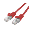 C-TECH Patchcord Cat6, UTP, rdeč, 5m