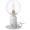 ASKMULLER Stona lampa, podesivog intenziteta svetlosiva, 24 cm