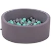 WALLXPERT Ogradica sa lopticama Bubble Pops v3 Grey