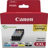 KOMPLET CANON CLI-581 CYAN XXL, MAGENTAXXL, RUMENA XXL, ČRNA XXL za