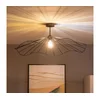 Brilagi - LED plafonski luster CERIA WIRE 1xE27/60W/230V O 80 cm crni