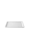 Bela velika pladenj 24,4 x 17,5 cm — Elements Melamin (Flow) - 593174