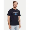 Jack & Jones Majica Jprblaalfie 12259673 Mornarsko modra Regular Fit